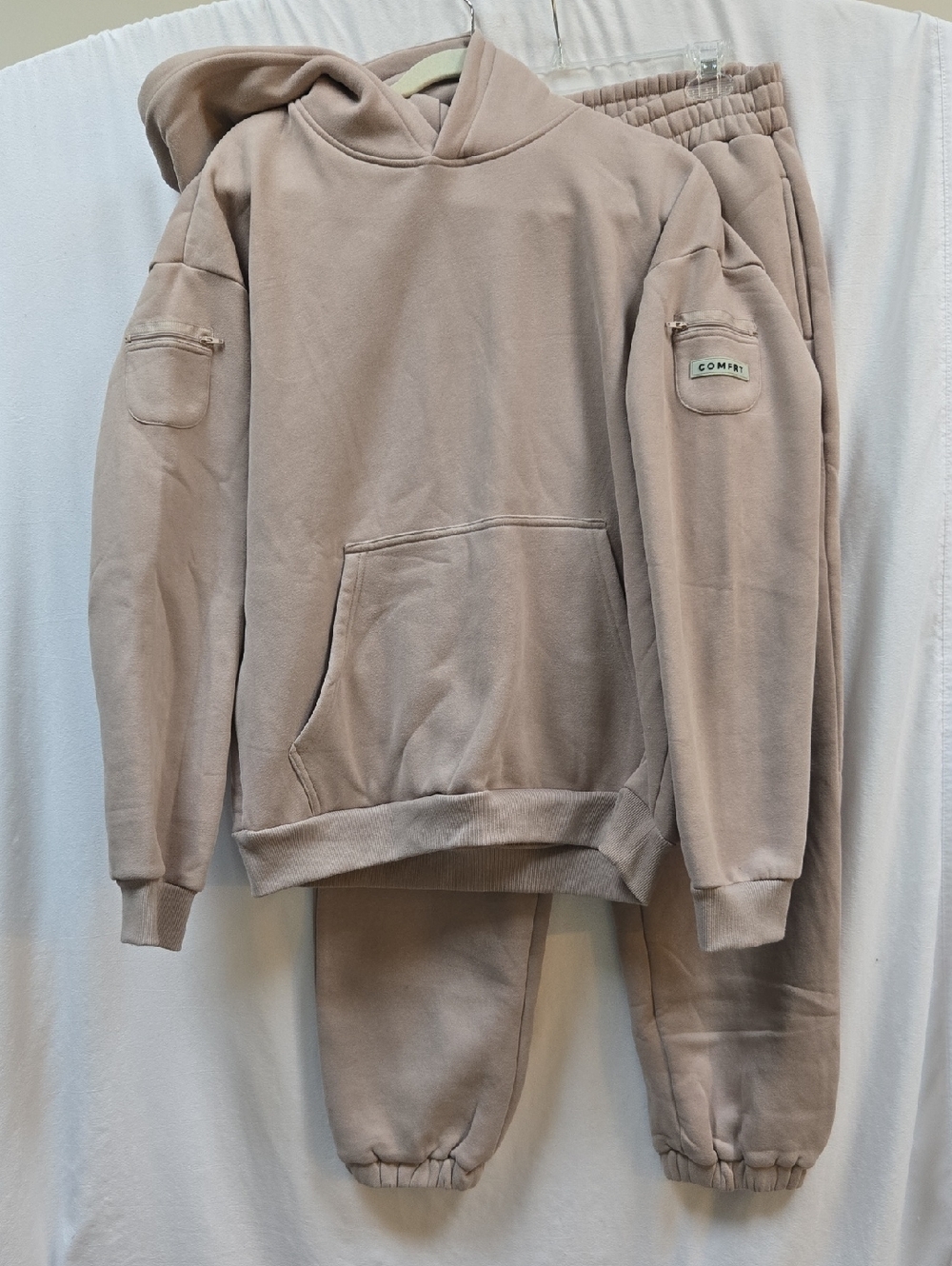 Comfort Label Women's Taupe Hoodie